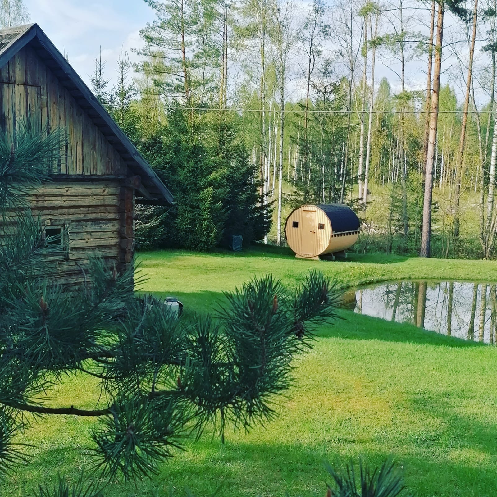 Torusaun tiigi ääres