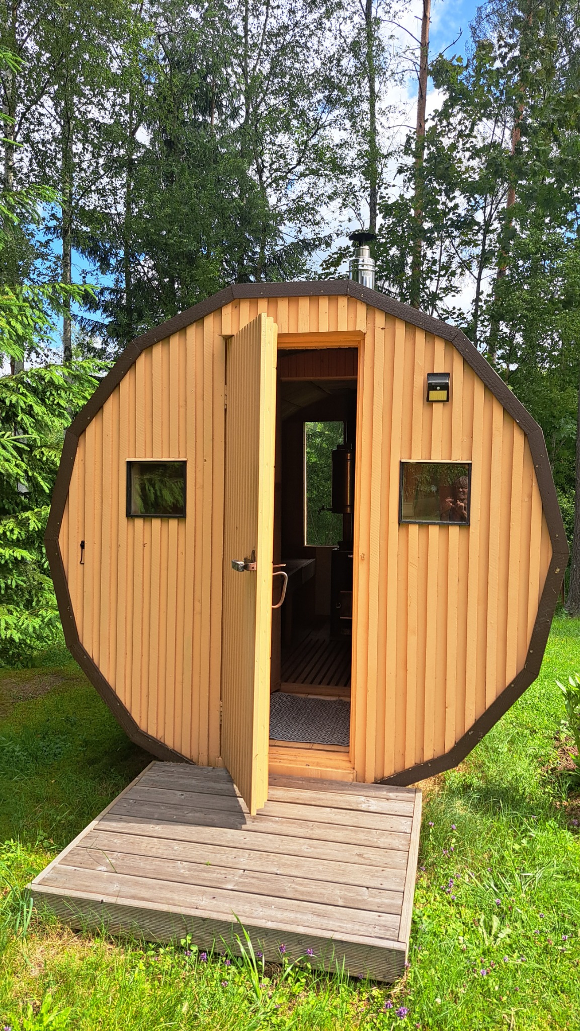 Torusauna sissepääs